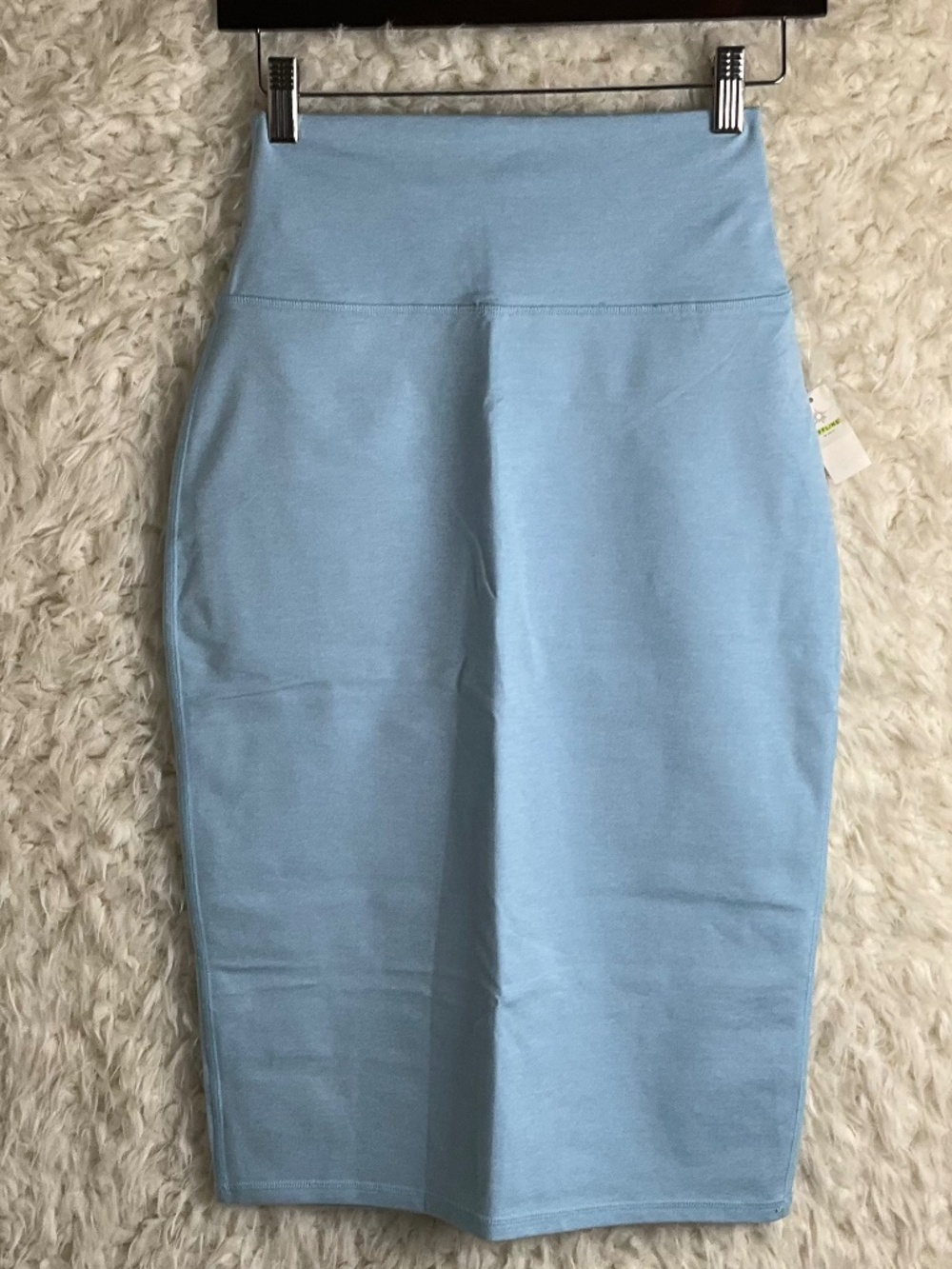 AERIE OFFLINE WOMEN'S HIGH-RISE WAIST PENCIL SKIRT~BLUE~SIZE X-SMALL~NEW!